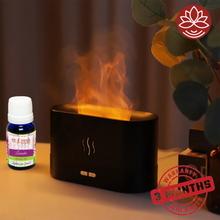 Load image into Gallery viewer, Humidifier Flame with 2 Aroma Oils