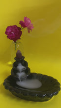 Load and play video in Gallery viewer, BACKFLOW BURNER WATERFALL WITH BACKFLOW DHOOP