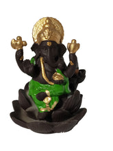 Load image into Gallery viewer, Backflow Burner - Lotus Ganesh