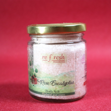 Load image into Gallery viewer, Rose Eucalyptus Bath Salt  200 Gram
