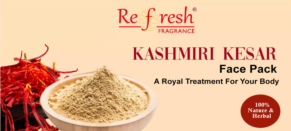 Kashmiri Kesar Face Pack Bottle