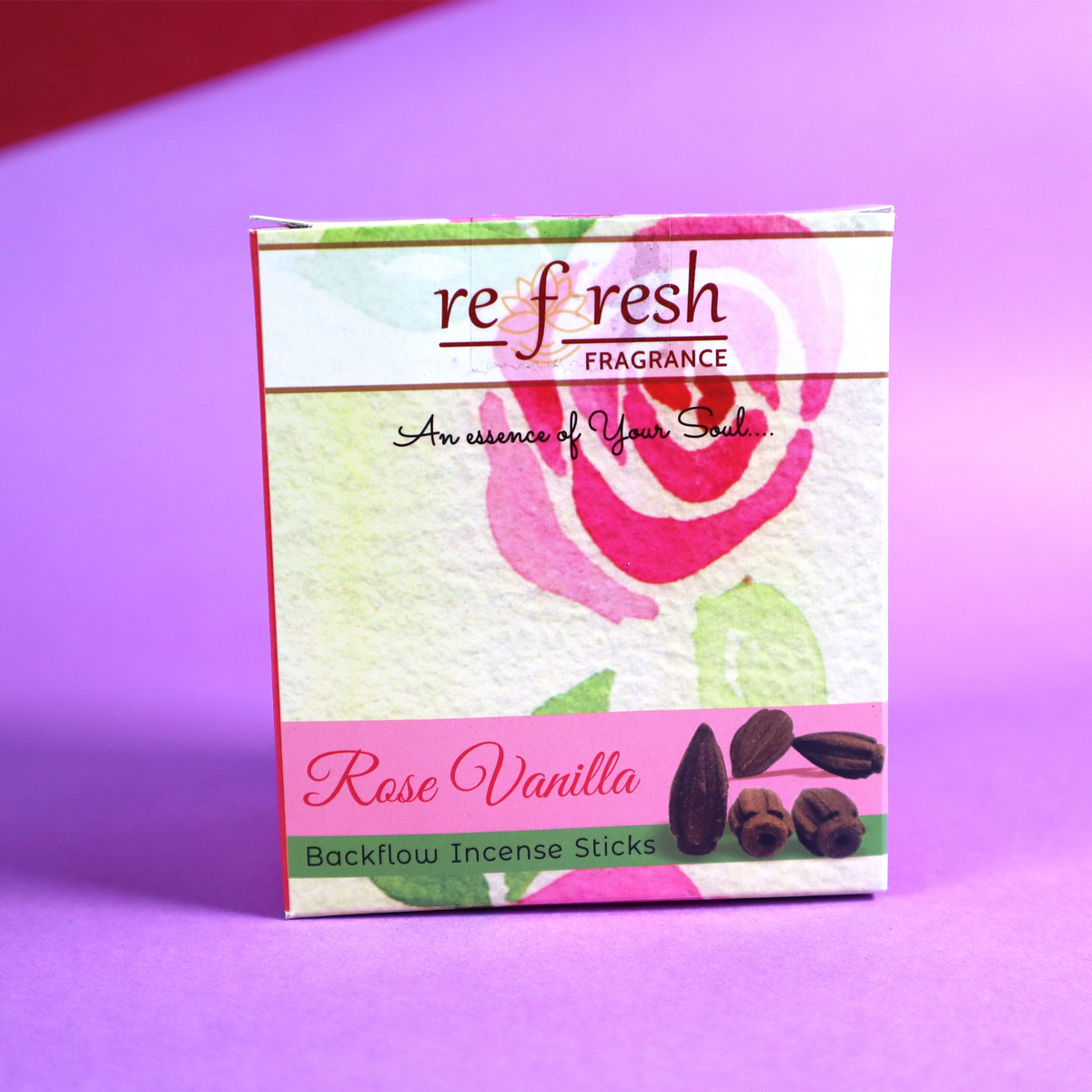 Buy Rose Vanilla Incense Cone Online in India Buy Incense Cones & Dhoop