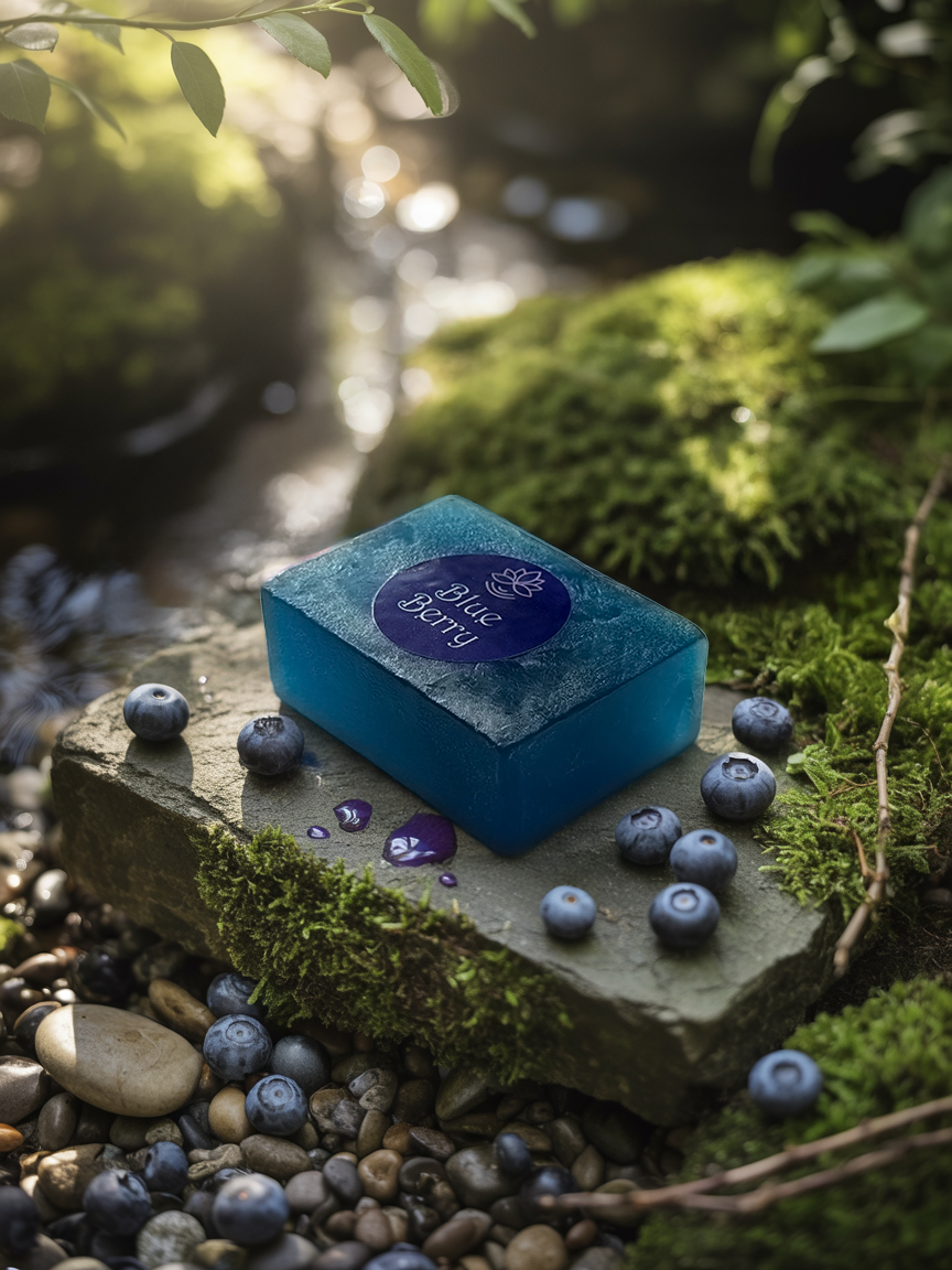 Blue Berry | Handmade Luxurious Bathing Bar