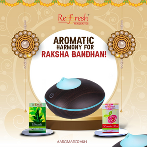 Rakhi Speical - Humidifier With 3 Aroma Oils