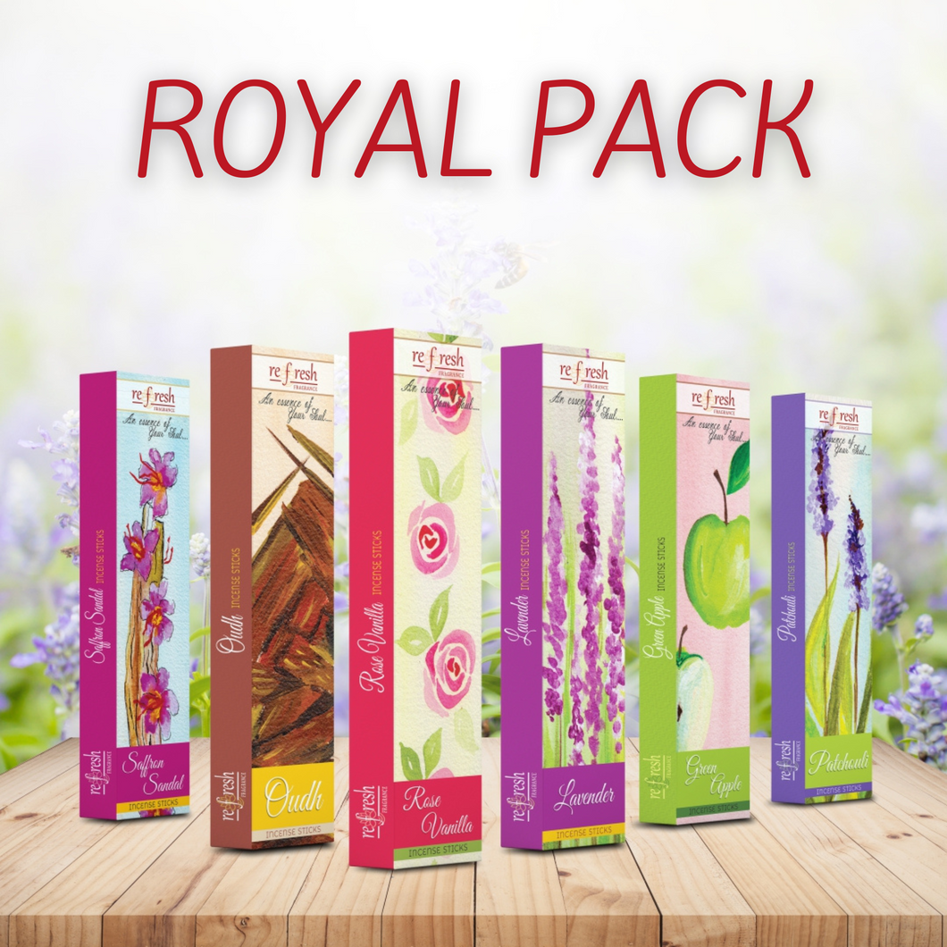Incense Sticks | 5+1 Royal Pack