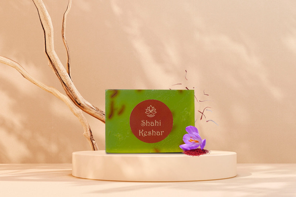 Shahi Kesar | Handmade Luxurious Bathing Bar