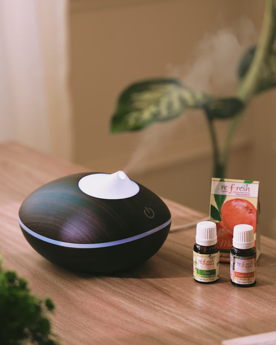 Humidifier Hom9 With 3 Aroma Oils