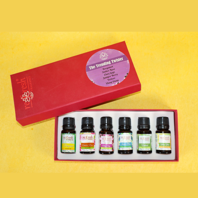 The Trending Twister | Set of 6 Aroma Oils