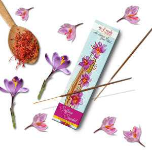 Saffron Sandal Incense Stick (50 Gram)