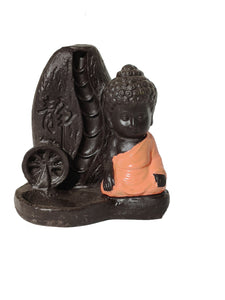 Backflow Burner - Meditating Buddha