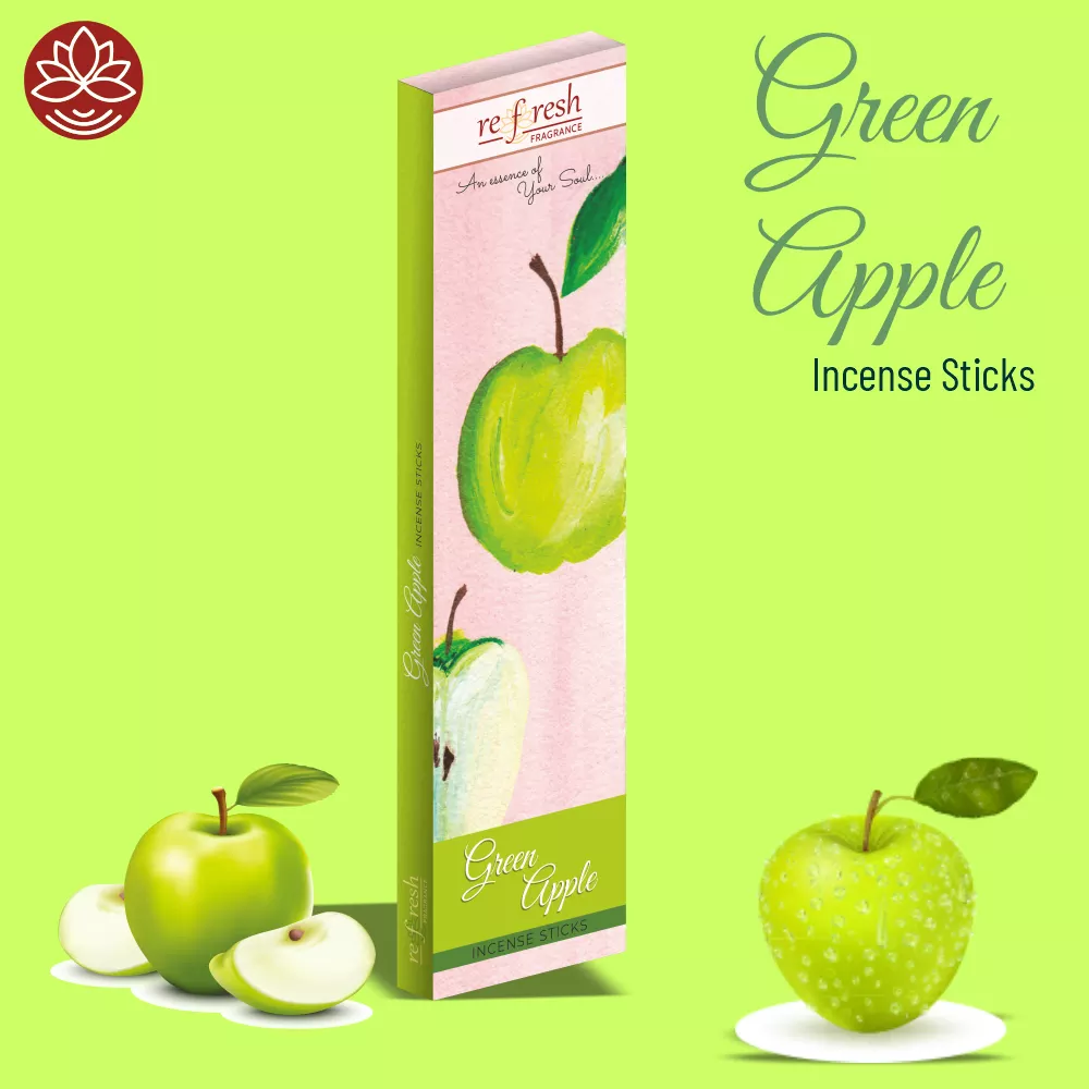 Green Apple Incense Stick (50 Gram)