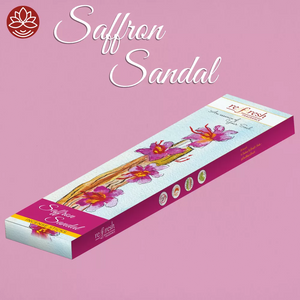 Saffron Sandal Incense Stick (50 Gram)